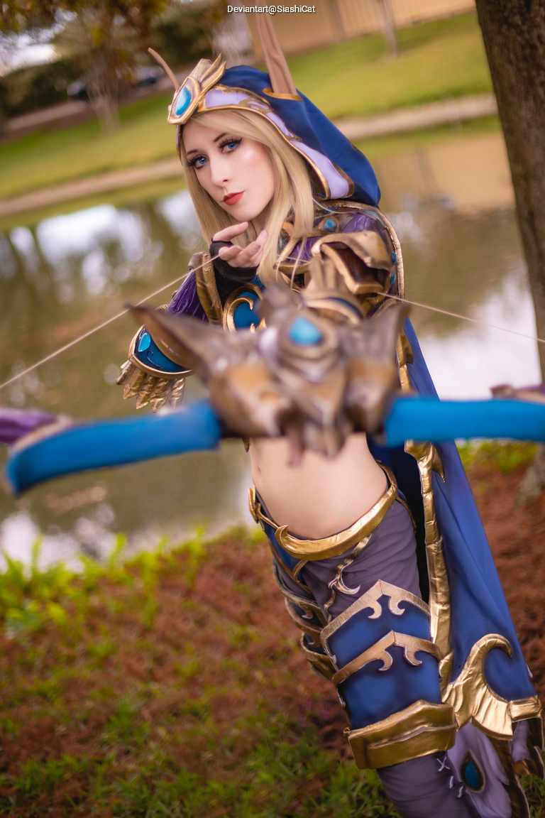 Hearthstone - Sylvanas Windrunner (The Banshee Queen) (Ranger-General) Cosplay character costume portrait