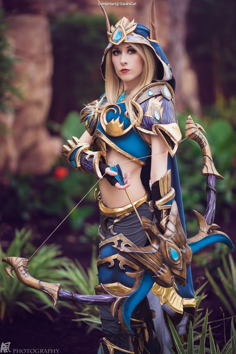 Hearthstone - Sylvanas Windrunner (The Banshee Queen) (Ranger-General) Cosplay character portrait photography