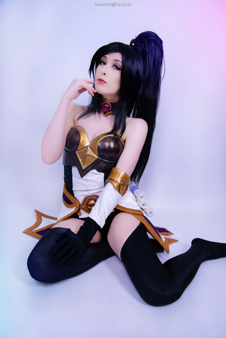 Heroes of the Storm - Li-Ming (Rebellious Wizard) Cosplay full body portrait