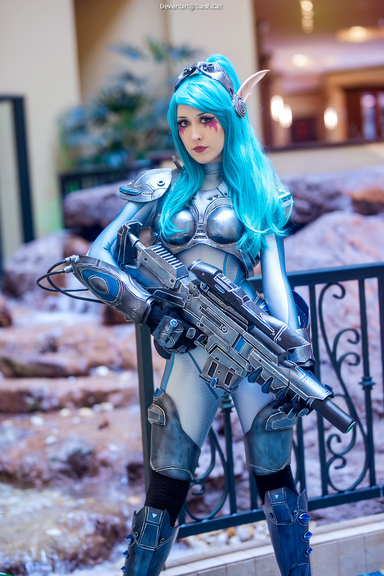 Heroes of the Storm - Tyrande Whisperwind (Ghost Tyrande) (Concept) Cosplay character costume portrait
