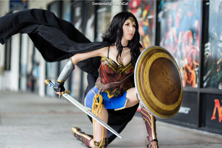 Justice League - Diana Prince (Diana of Themyscira) (Wonder Woman) Cosplay - delicate portrait