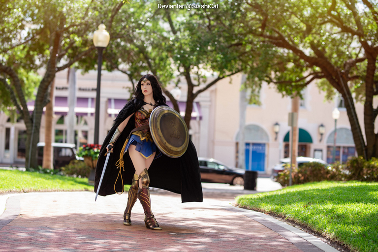 Justice League - Diana Prince (Diana of Themyscira) (Wonder Woman) Cosplay - light aesthetic