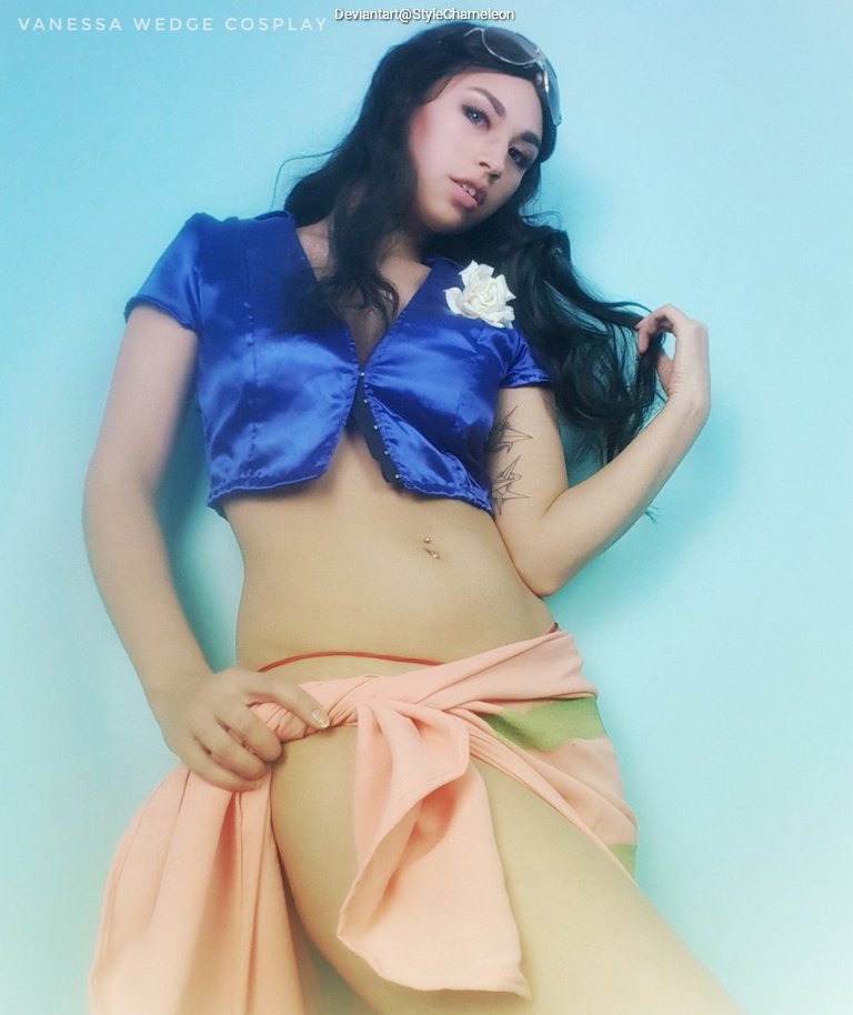 One Piece - Nico Robin (Devil Child) Cosplay - delicate portrait