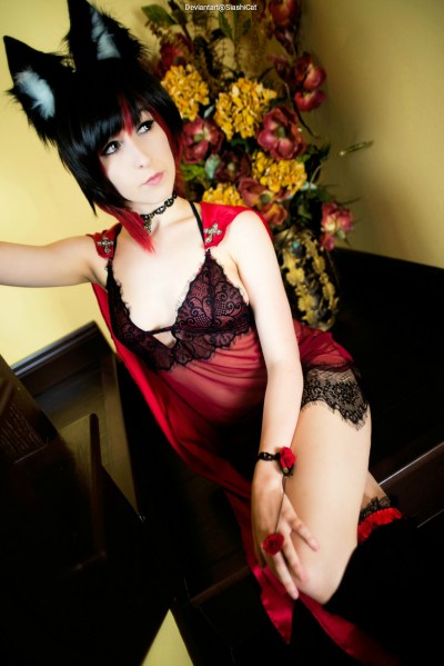 RWBY - Ruby Rose (Little Red) (Fox) (Lingerie) Cosplay