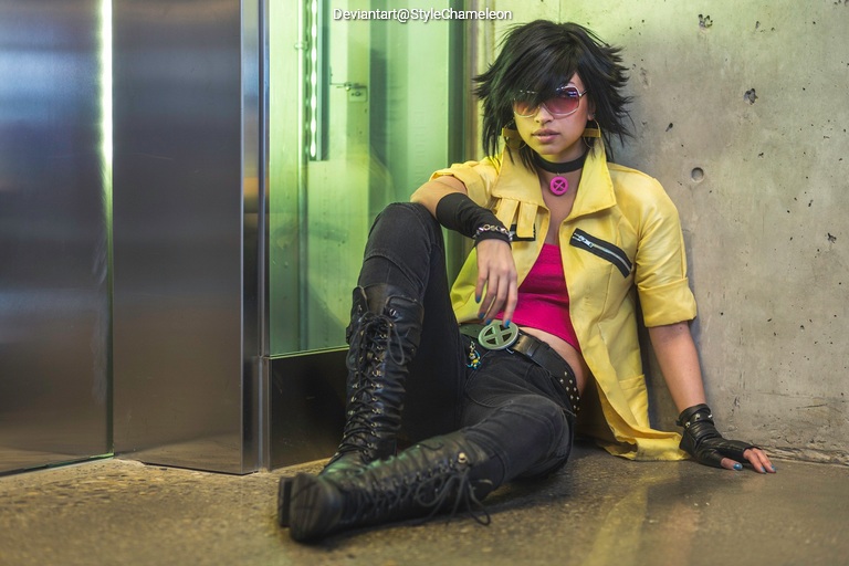 Rise of the Powers of X (Vol #14) - Jubilee (Jubilation Lee) (Excalibur Costume) Cosplay full length photo