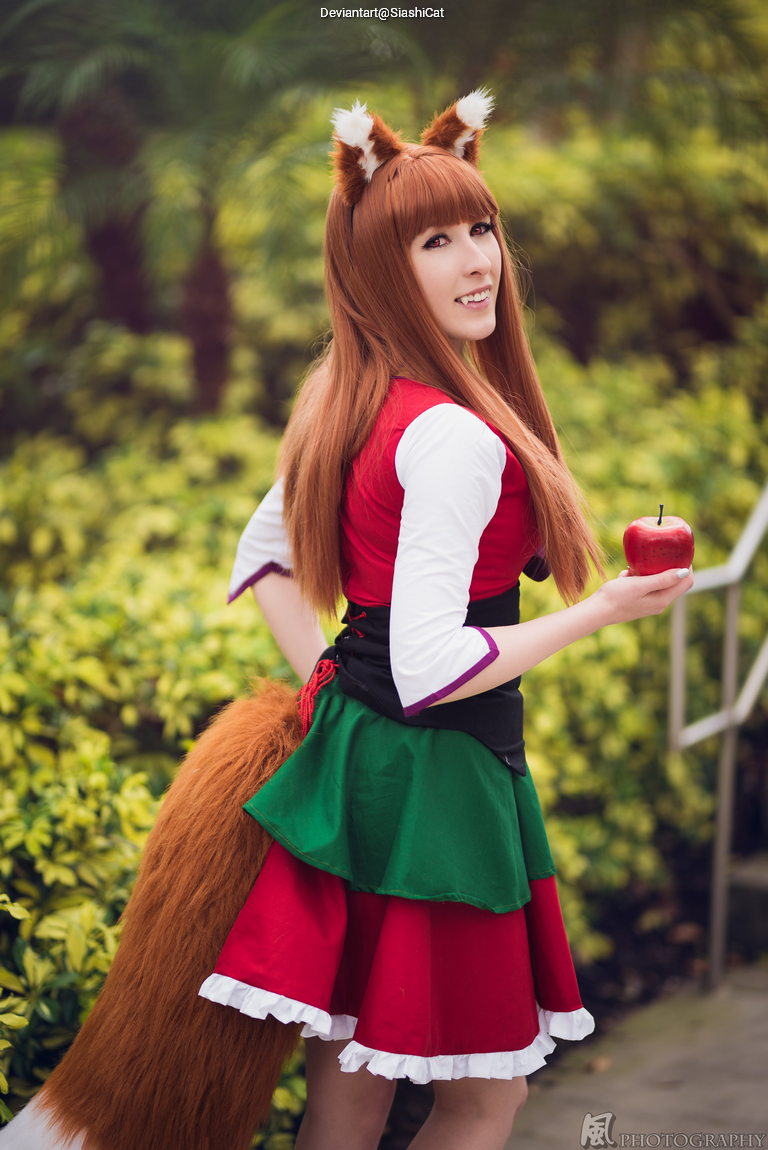 Spice and Wolf - Holo (Holo the Wise Wolf) Cosplay character costume portrait