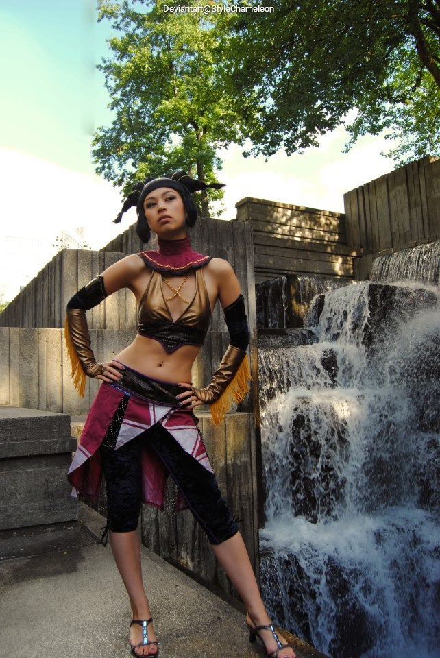 Street Fighter X Tekken - Zafina (The Mystic Stargazer) Cosplay full body character photo