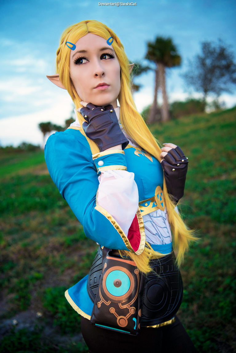 The Legend of Zelda - Breath of the Wild - Princess Zelda Cosplay full body portrait