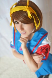 The Melancholy of Haruhi Suzumiya - Haruhi Suzumiya (God Knows) Cosplay