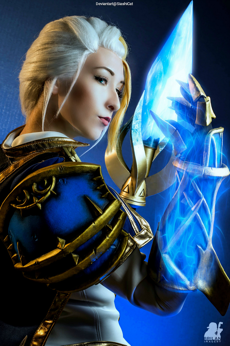 World of Warcraft - Battle for Azeroth - Jaina Proudmoore Cosplay full body portrait