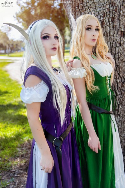 World of Warcraft - Sylvanas Windrunner & Alleria Windrunner Cosplay