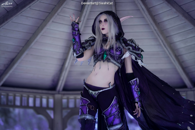 World of Warcraft - Sylvanas Windrunner (The Banshee Queen) Cosplay full body character photo