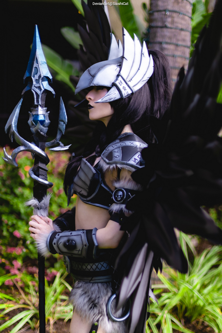 World of Warcraft - Wrath of the Lich King - Valkyr (NPC) Cosplay full length photo