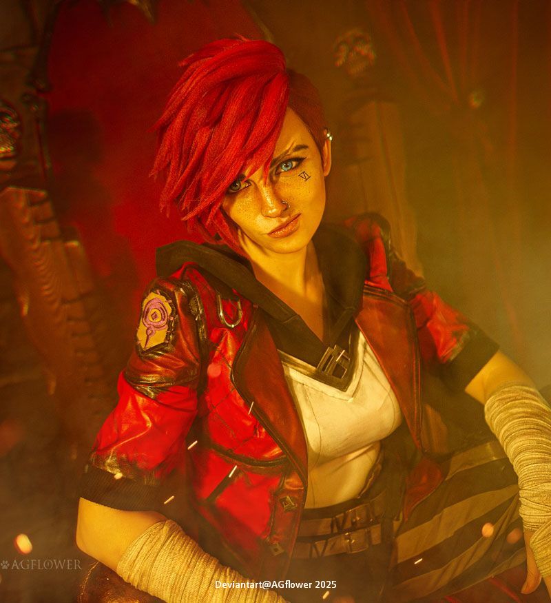 Arcane - League of Legends - Vi (Arcane) (The Piltover Enforcer) Cosplay full body portrait