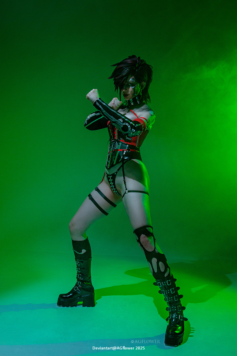 Arcane - Vi (Arcane) (The Piltover Enforcer) (Lingerie) Cosplay - suggestive shot