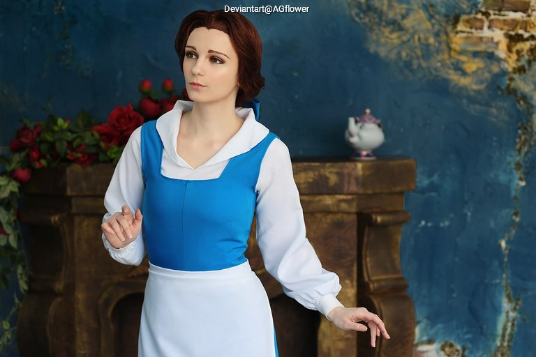Beauty and the Beast - Belle Cosplay costume showcase portrait