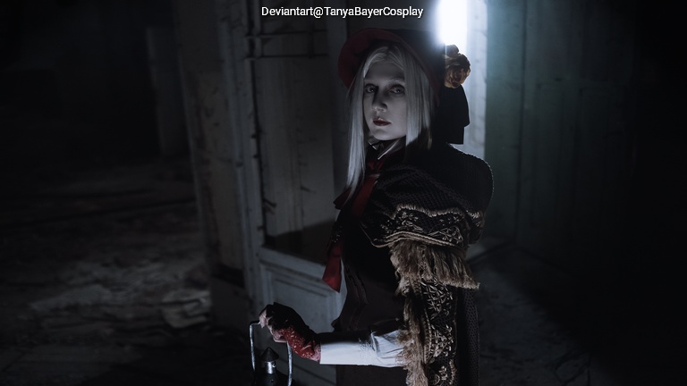 Bloodborne - The Doll Cosplay character recreation portrait