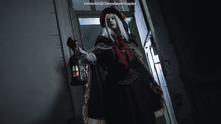 Bloodborne - The Doll Cosplay costume showcase portrait