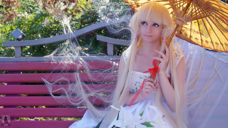 Chobits - Elda (Chii) Cosplay full length photo