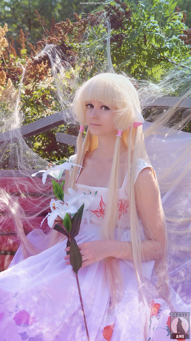 Chobits - Elda (Chii) Cosplay full body portrait