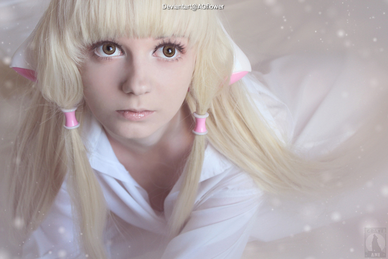 Chobits - Elda (Chii) Cosplay full length photo