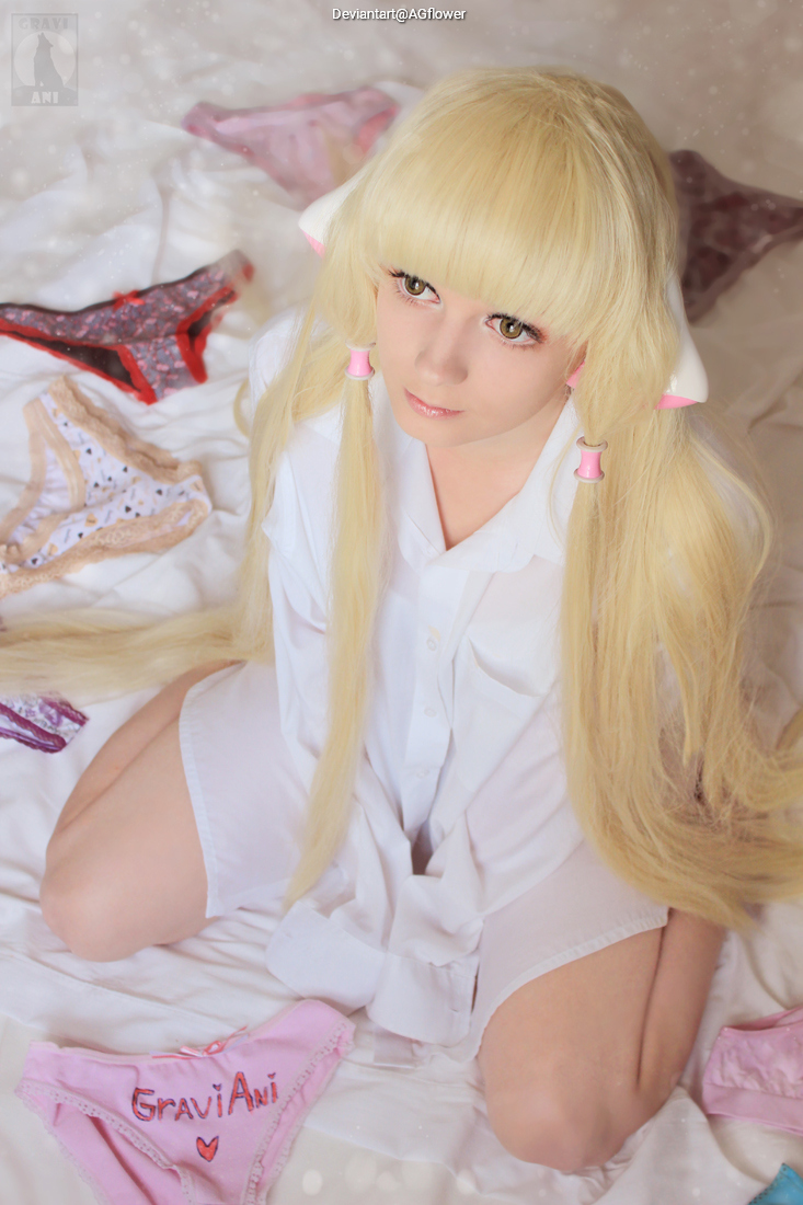 Chobits - Elda (Chii) Cosplay full body portrait