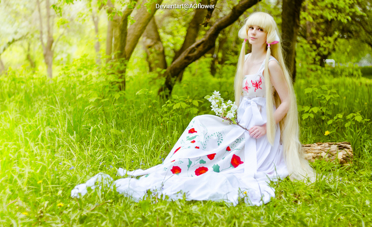 Chobits - Elda (Chii) Cosplay full length photo