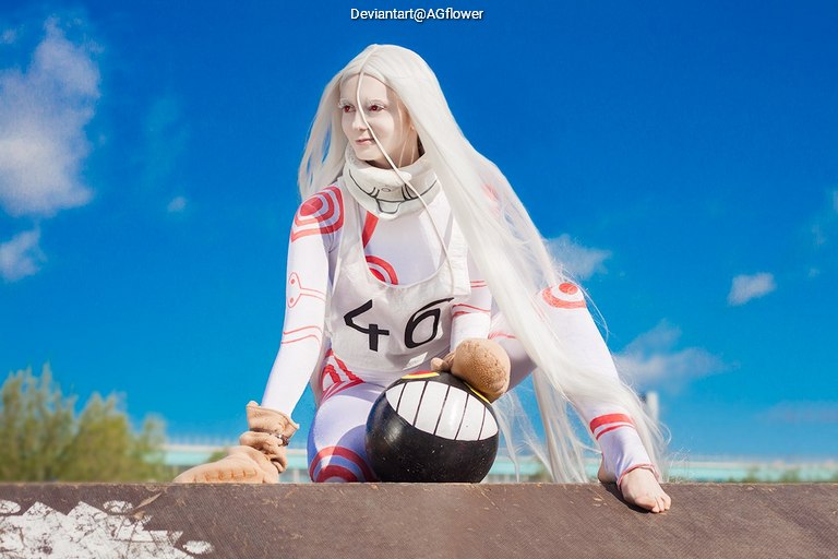 Deadman Wonderland - Shiro (Wretched Egg) Cosplay character costume portrait