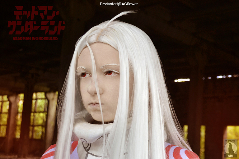 Deadman Wonderland - Shiro (Wretched Egg) Cosplay full length photo