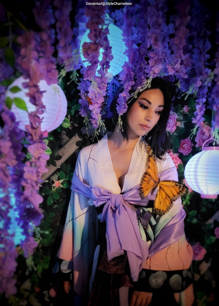 Demon Slayer - Shinobu Kocho Cosplay full length photo