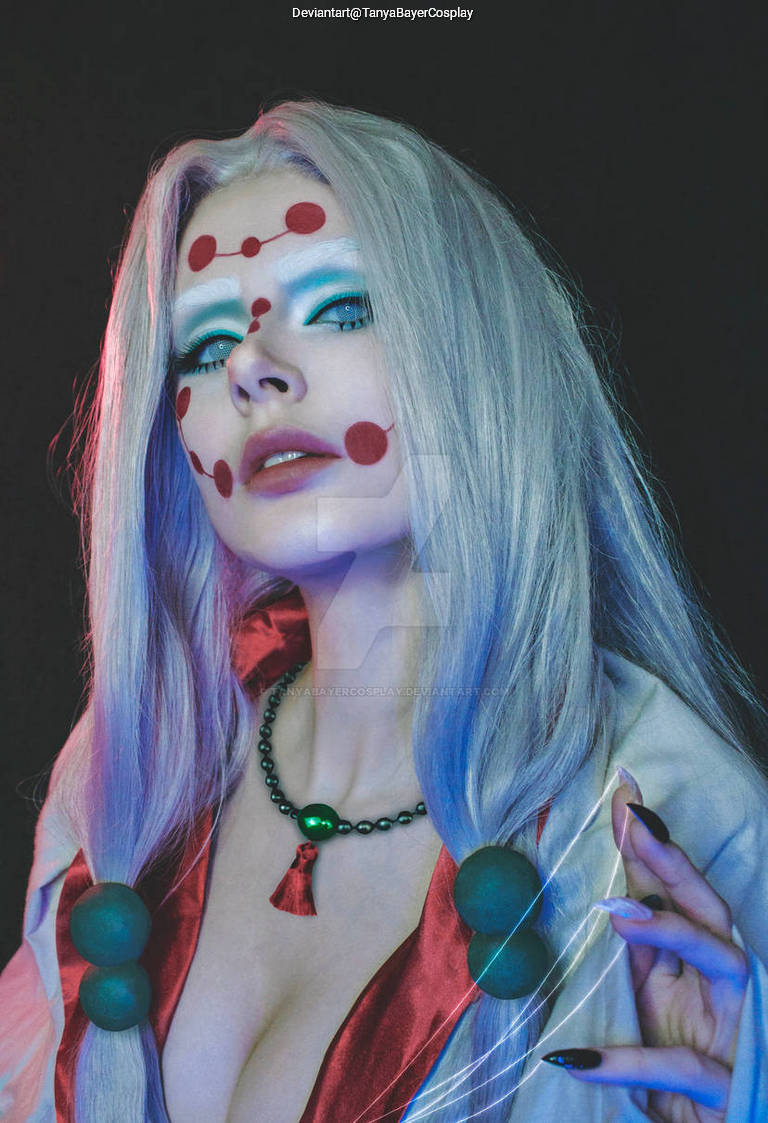 Demon Slayer - Spider Demon (Mother) Cosplay full body portrait