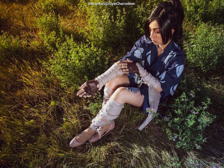 Dororo - Hyakkimaru (Female) Cosplay full length photo