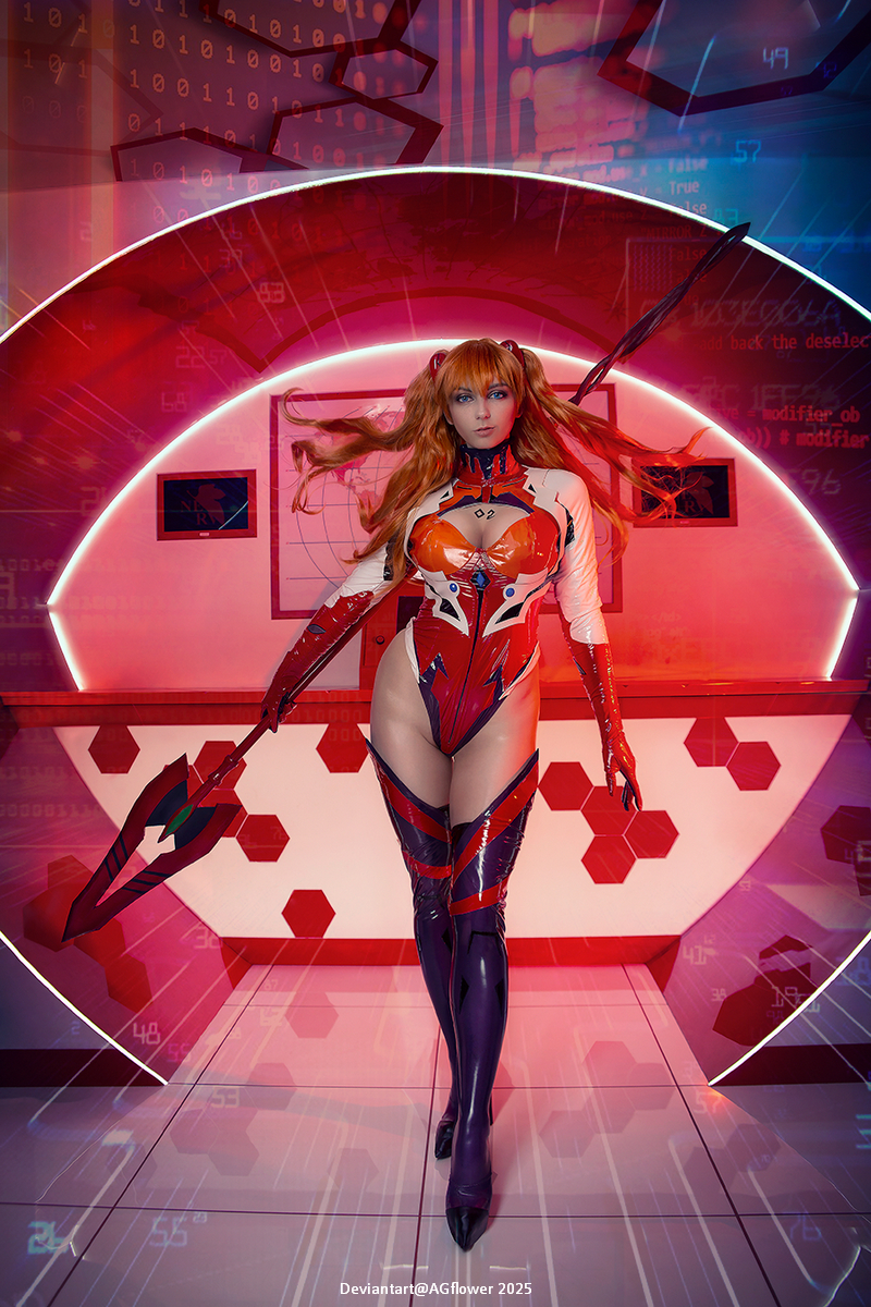 Evangelion - 3.0 You Can (Not) Redo - Asuka Langley Sohryu (The Second Child) Cosplay full body portrait