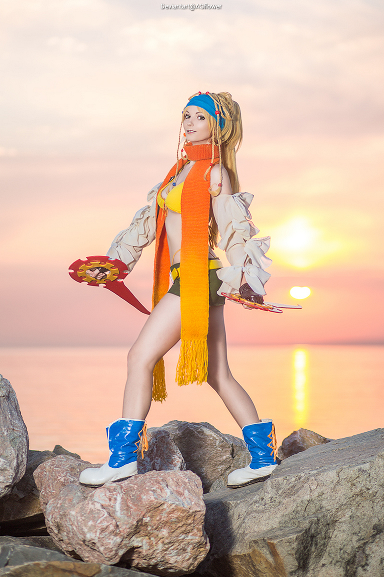 Final Fantasy 10-2 - Rikku Cosplay character portrait photography