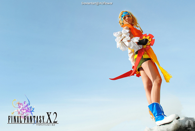 Final Fantasy 10-2 - Rikku Cosplay full body character photo