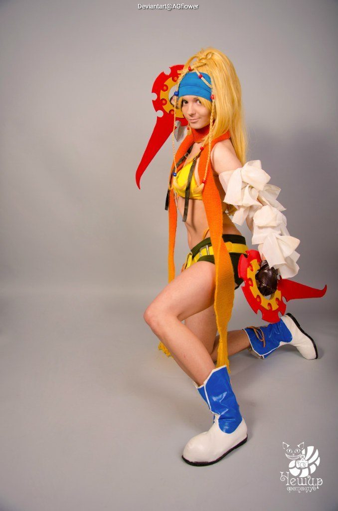 Final Fantasy 10-2 - Rikku Cosplay character recreation portrait