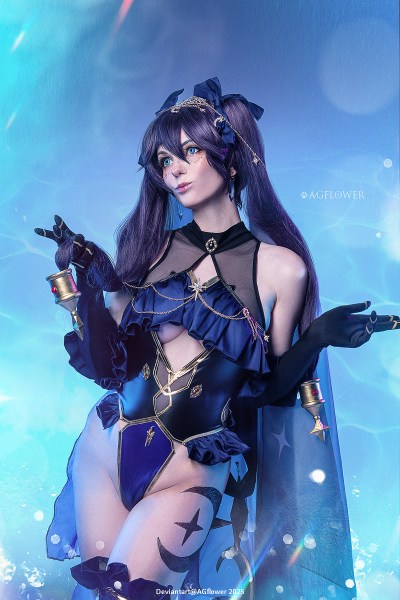 Genshin Impact - Mona (Astral Reflection) Cosplay