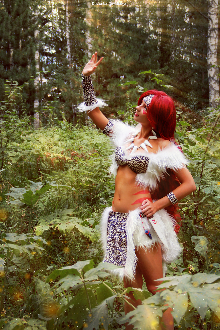 Hunter Original Vision Cosplay full length photo