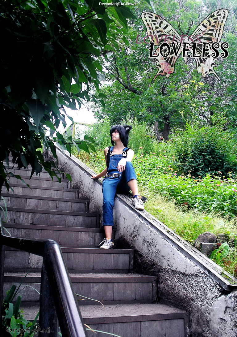 Loveless - Ritsuka Aoyagi Cosplay full body portrait