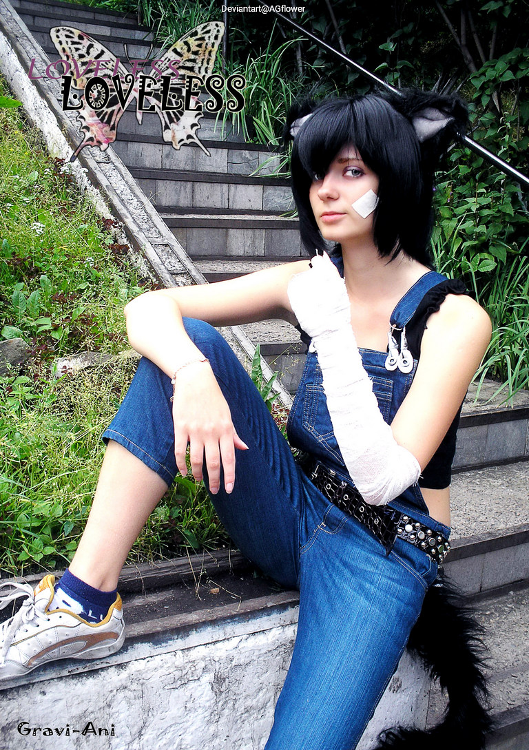 Loveless - Ritsuka Aoyagi Cosplay full length photo