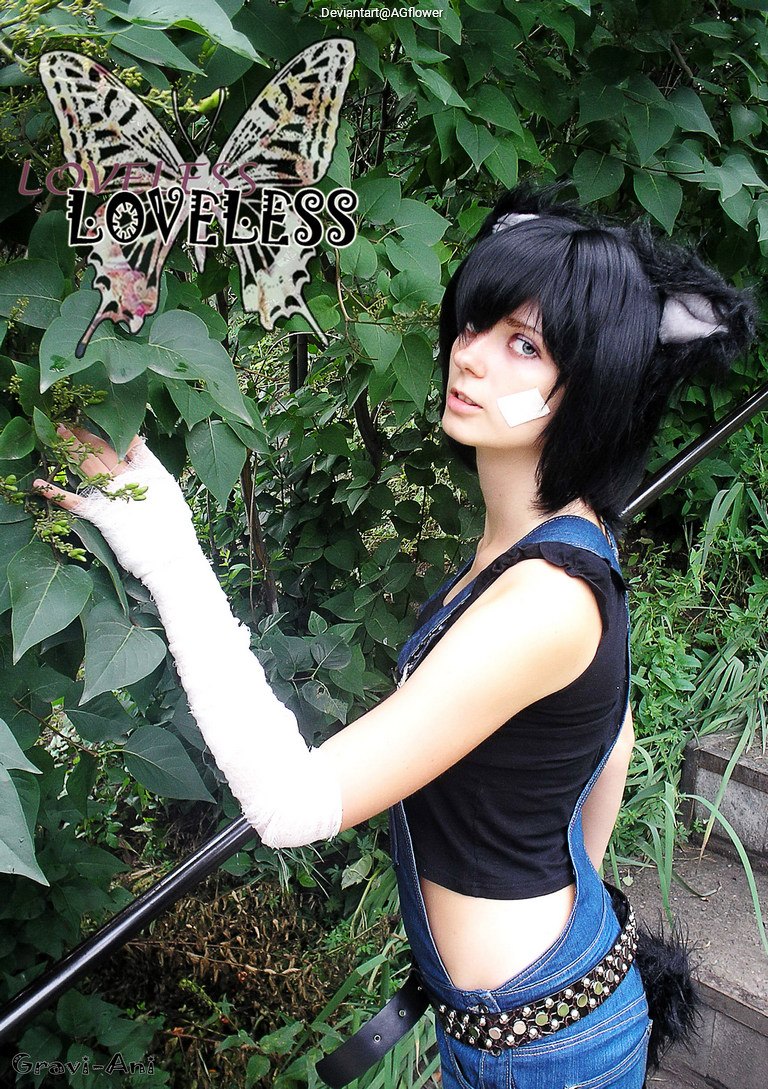 Loveless - Ritsuka Aoyagi Cosplay full body character photo