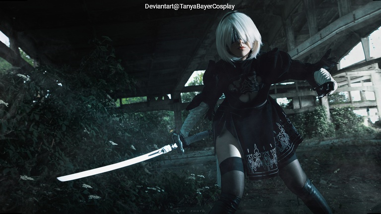 NieR AutomatA - 2B (YoRHa No.2 Type-B) Cosplay character portrait photography