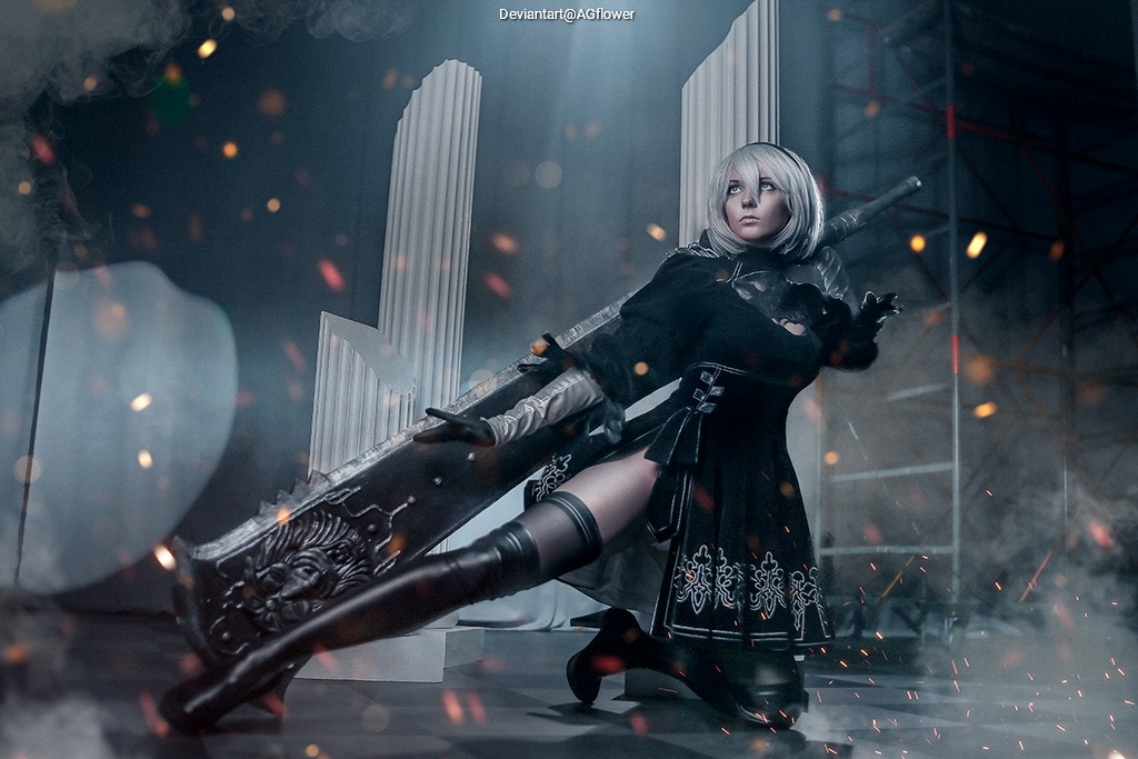 NieR AutomatA - 2B (YoRHa No.2 Type-B) Cosplay - premium study