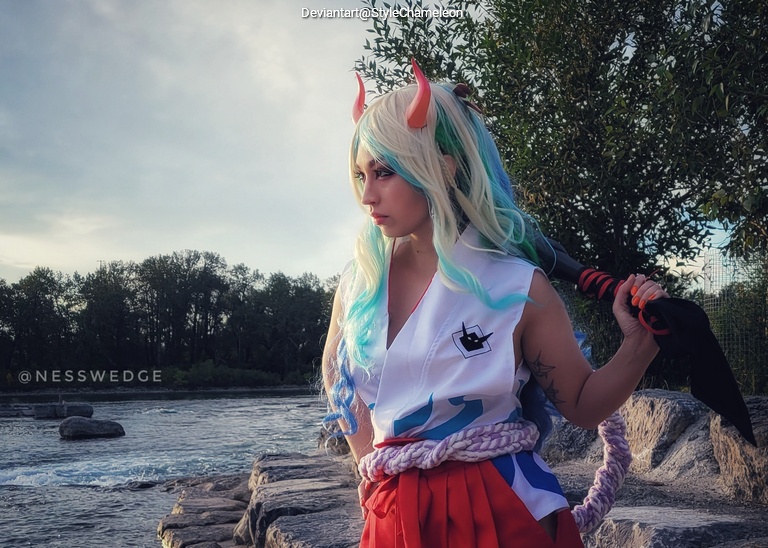 One Piece - Yamato (Kozuki Oden) (Oni Princess) Cosplay character portrait photography