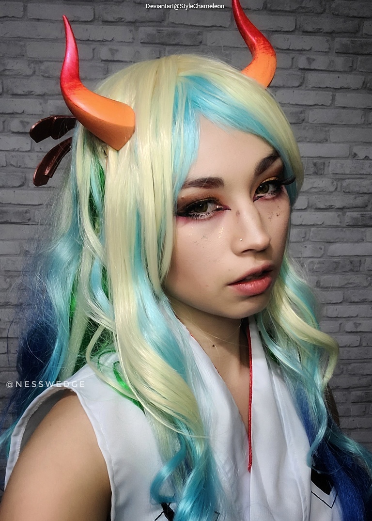 One Piece - Yamato (Kozuki Oden) (Oni Princess) Cosplay character recreation portrait