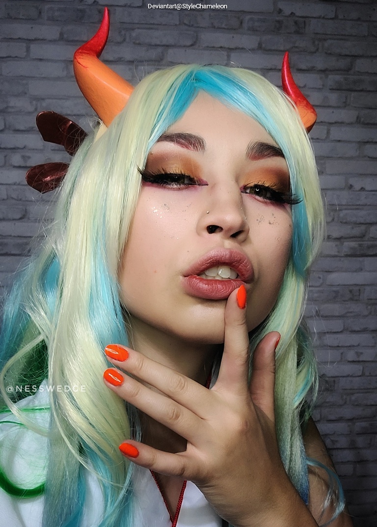 One Piece - Yamato (Kozuki Oden) (Oni Princess) Cosplay costume showcase portrait