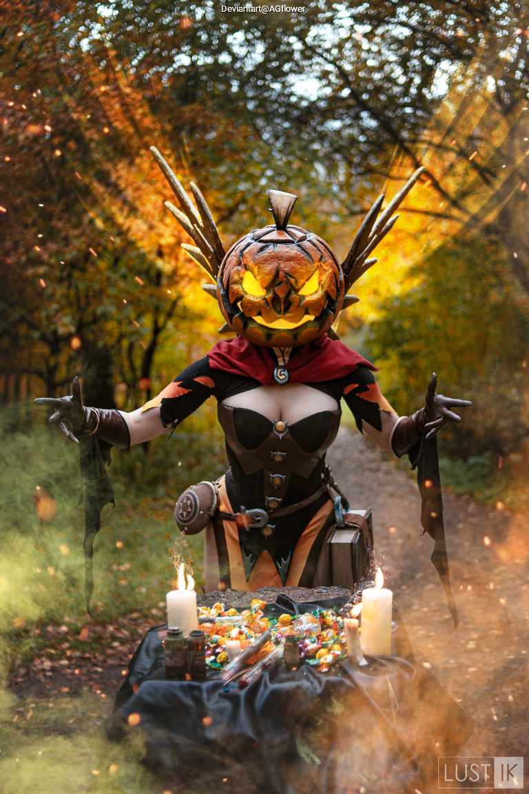 Overwatch - Angela Ziegler (Mercy) (The Guardian Angel) (Witch) Cosplay anime character costume photo