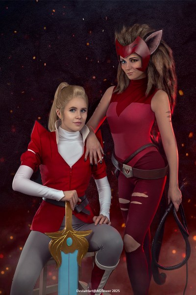 She-Ra and the Princesses of Power - Catra (Force Captain) & Adora (She-Ra) Cosplay