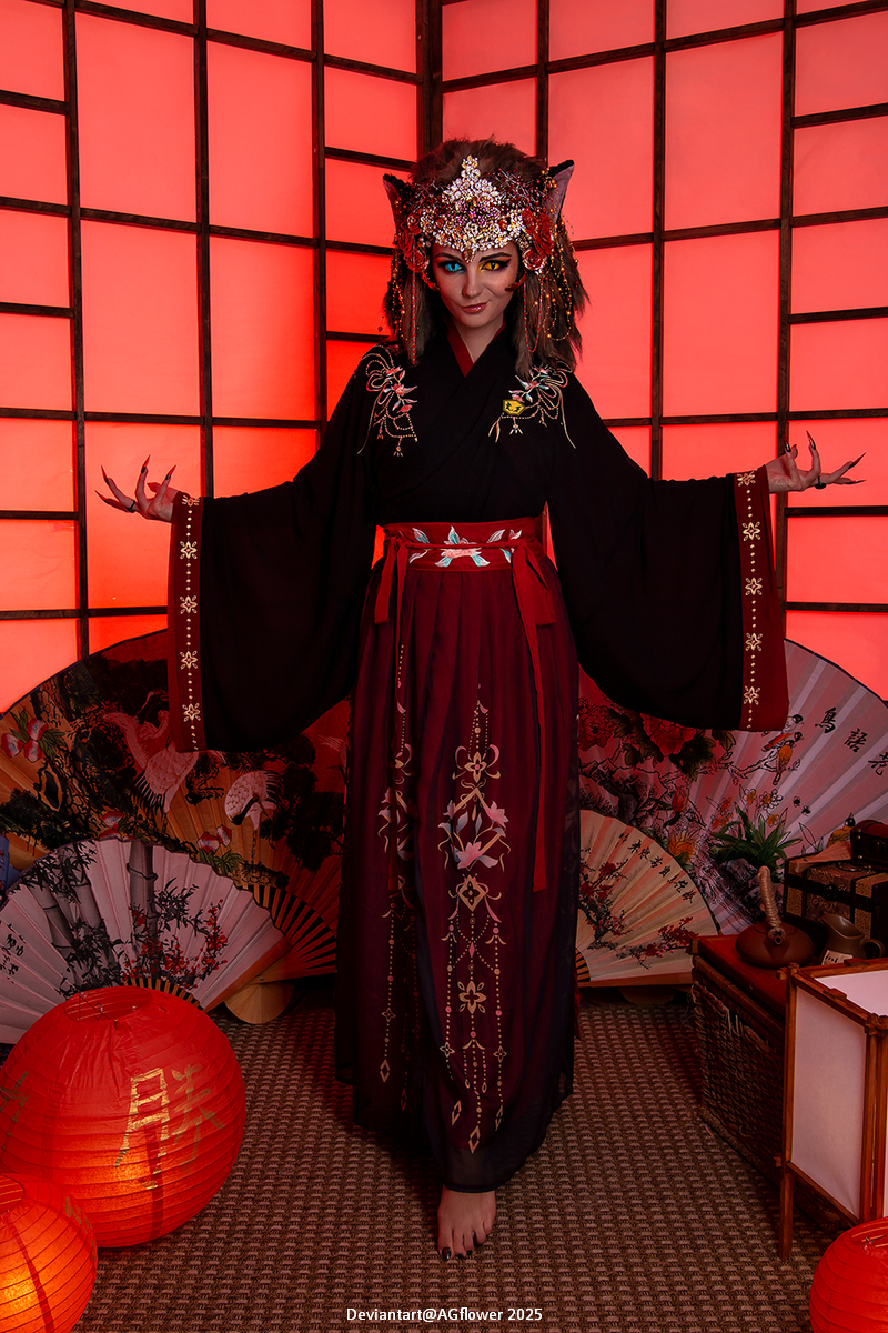 She-Ra and the Princesses of Power - Catra (Force Captain) Cosplay full length photo