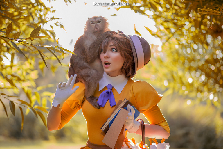 Tarzan - Jane Porter (Janey) (Lady Greystoke) Cosplay full length photo